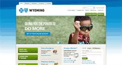 Desktop Screenshot of bcbswy.com